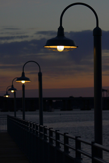 Boardwalk, evening