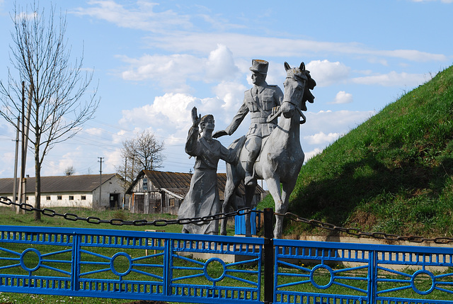 Denkmal Kämpfer vor Freiheit der Ukraine Denkmal Kämpfer vor Freiheit der Ukraine