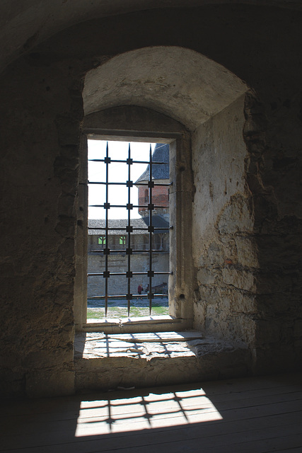 Fenster in der Kamjanez-Podilskyj Festung