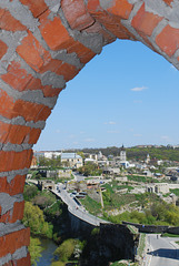 Fenster in Kamjanez-Podilskyj Festung