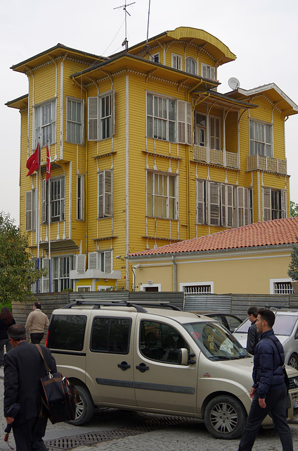 Ottoman-style wooden house