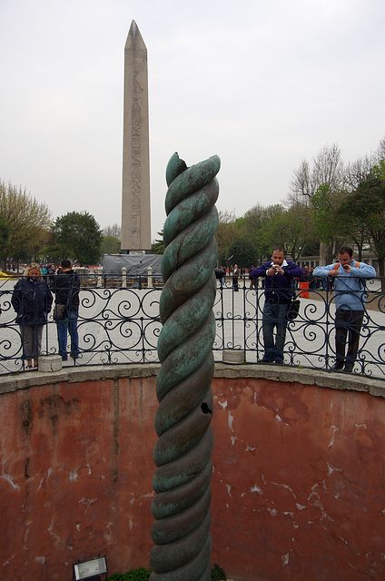 Serpentine column, 479 BC