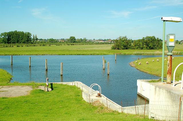 Radtour an der Elbe lang