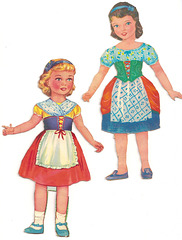 Fairytale/Nursery Rhyme Paper Dolls #1