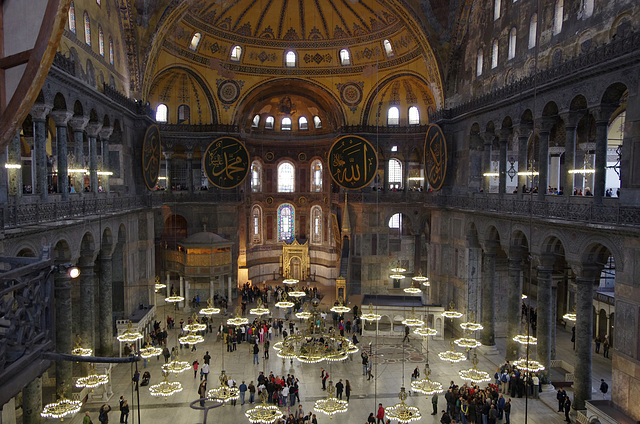 looking towards the apse