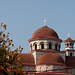 Korca- Domes and Tower of the Cathedral of the Resurrection