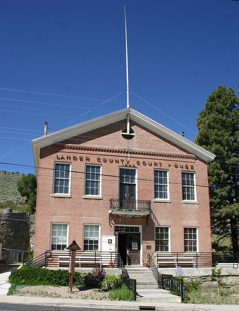 Old Lander County Courthouse, Austin, Nevada