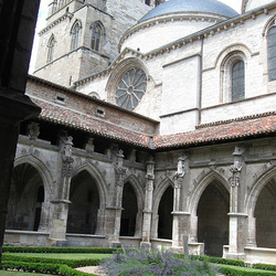 Cloister in Cahors