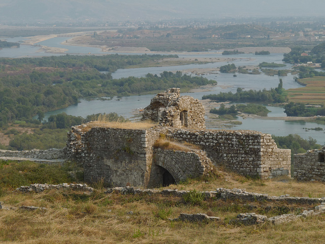 Shkodra- Rozafa Castle and River Drin