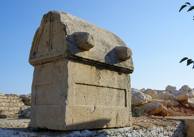 Lycian tomb by the harbour wall