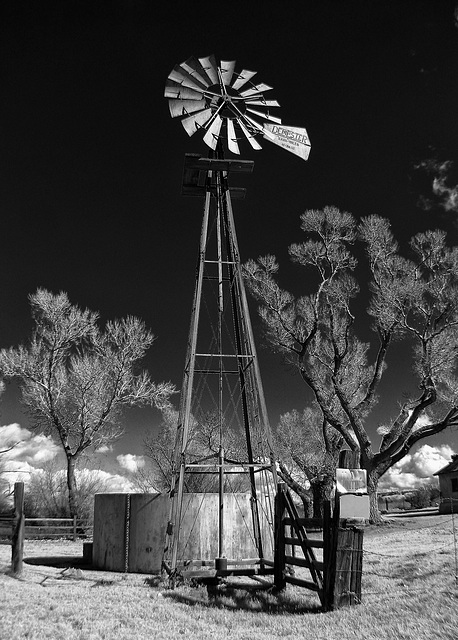 Brown Canyon Ranch water windmill