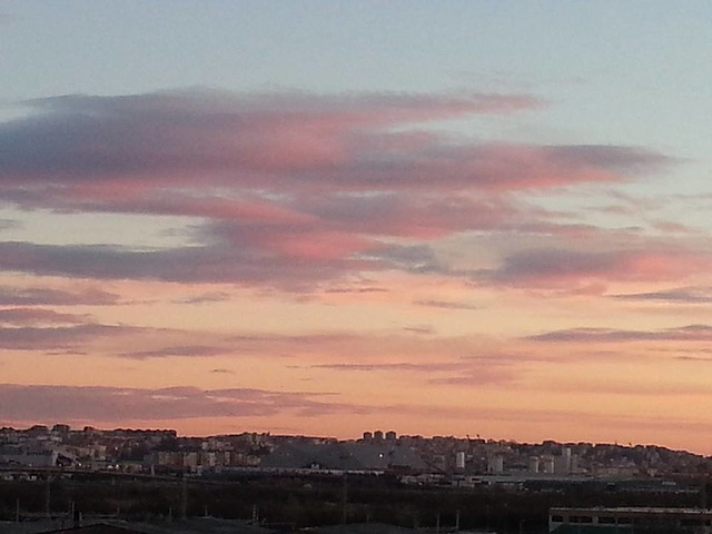 Cielo de viento sur...en Santander