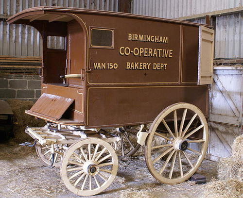 BM BV - Bread Van in storage