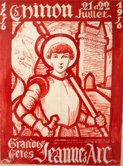 Jeanne d'Arc - Château de Chinon