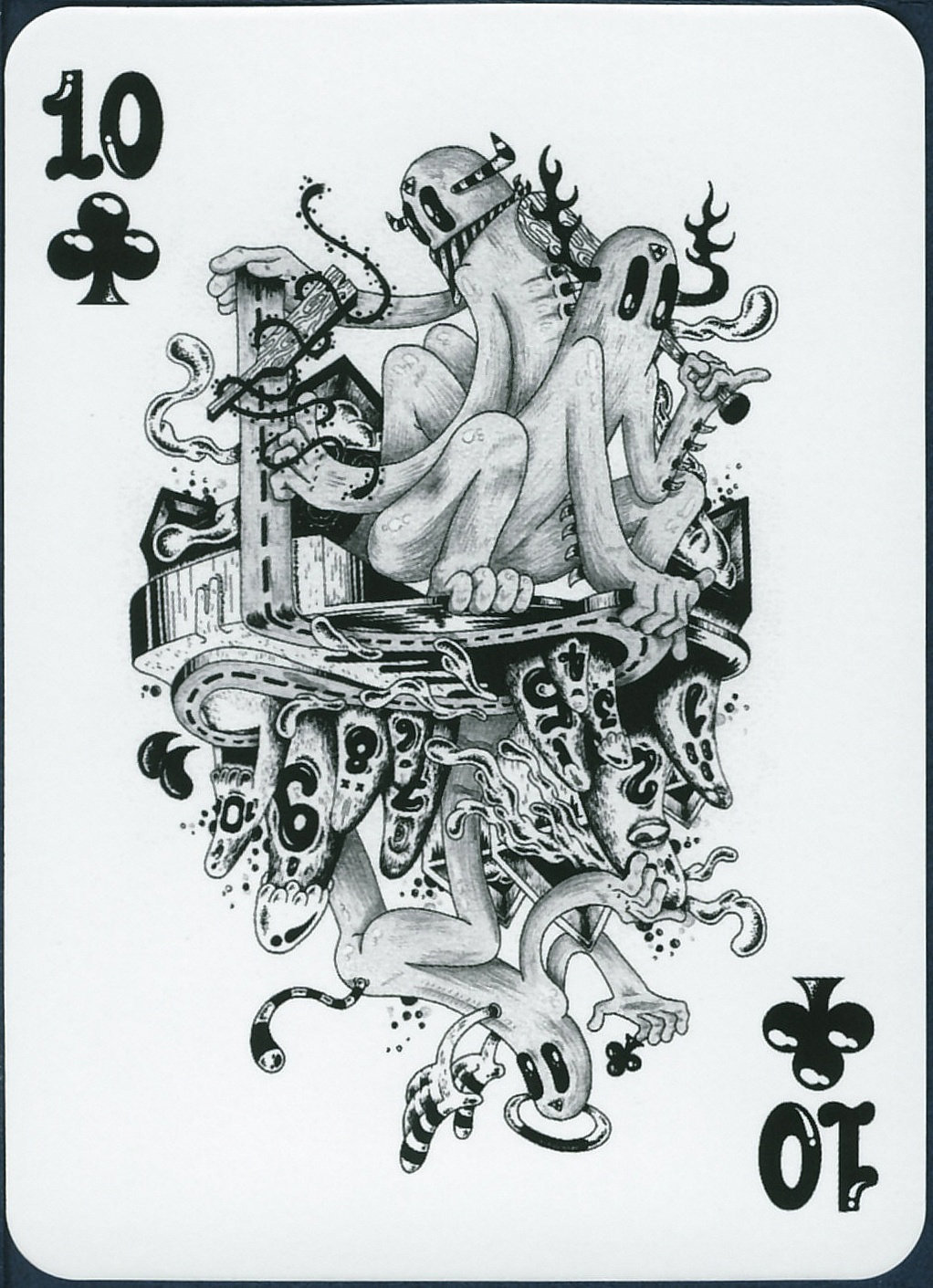 Ten of Clubs