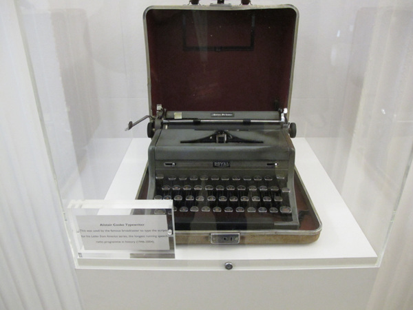 Alistair Cooke typewriter