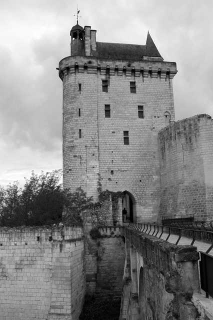 Tour de l'horloge du Château de Chinon