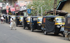 Tuk-tuks Waiting for Business