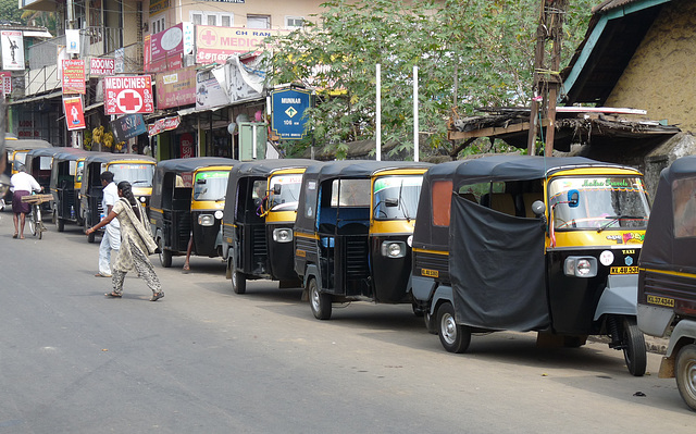 Tuk-tuks Waiting for Business