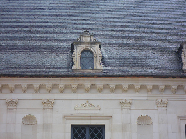 Fenêtres de la cour intérieure...