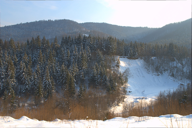 die Berge bei Manjawa