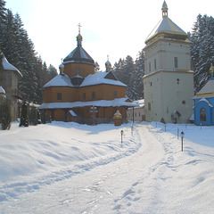 Manjawa-Kloster im Winter