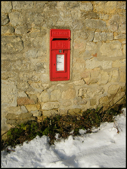 post box at Binsey
