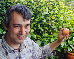 our first home grown peach