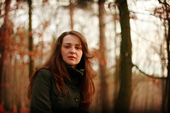 Lucia In Autumn Wood 1