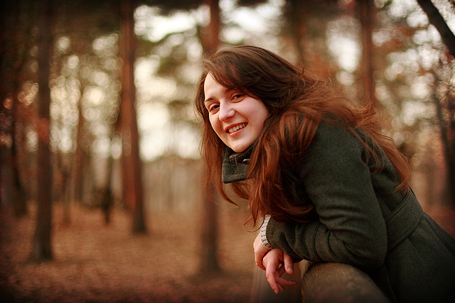 Lucia In Autumn Wood 2