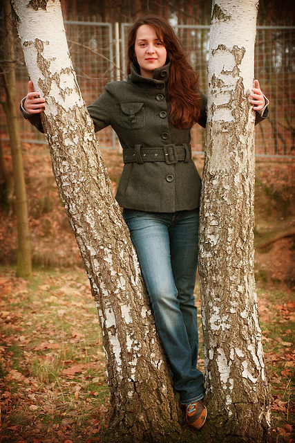 Lucia In Autumn Wood 3