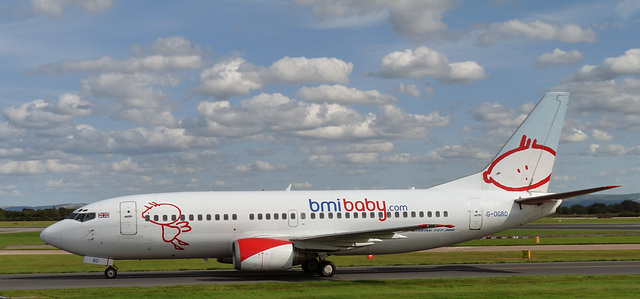 Boeing 737-3L9 G-OGBD (BMIbaby)