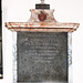 Memorial to John Gresley, Saint Michael's Church, Birchover, Derbyshire