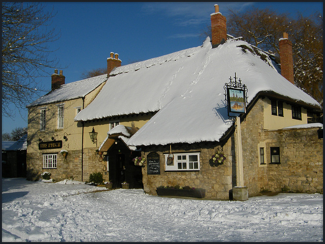 snow at the Perch