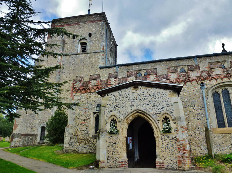 redbourn church, herts.