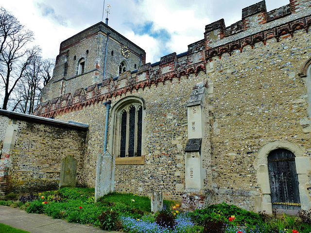 redbourn church, herts.