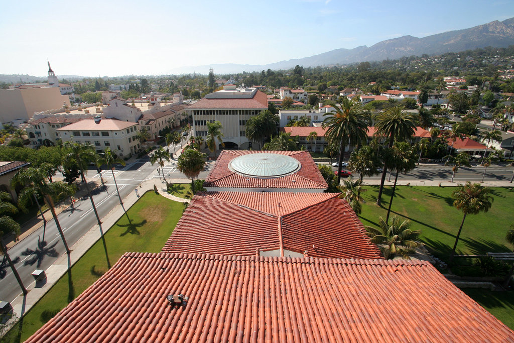 Santa Barbara County Courthouse Tower View (2100)