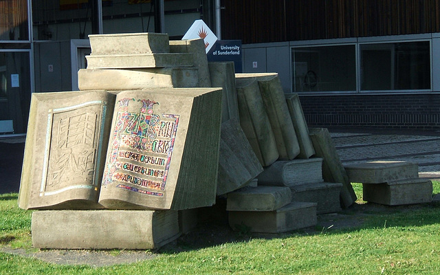 Books Sculpture