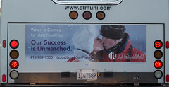 SF Muni bus ad (1107)