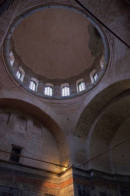 an undecorated dome