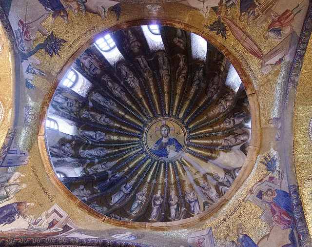 Christ Pantocrator surrounded by 24 ancestors