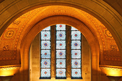 Above the Stained Glass Windows – Royal Ontario Museum, Bloor Street, Toronto, Ontario