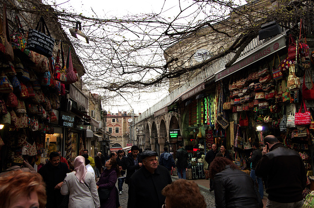 outside the Grand Bazaar