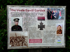 The Veale/ Savill Garden Commemoration
