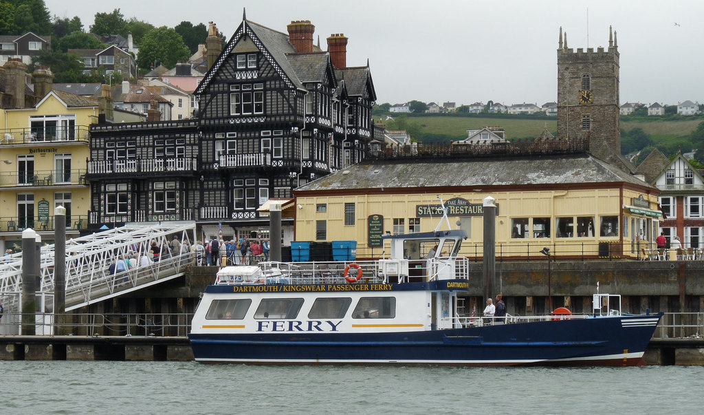 Dartmouth from the River Dart