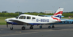 PA-28-161 Cherokee Warrior G-BSVG (Airways Aero Associations)