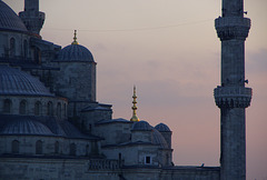 Blue Mosque, evening light