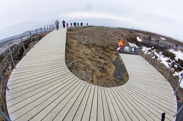 curved boardwalk