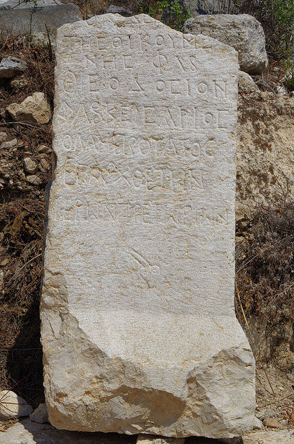 Lycian script and a curious symbol