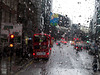 TCR from the bus in the rain